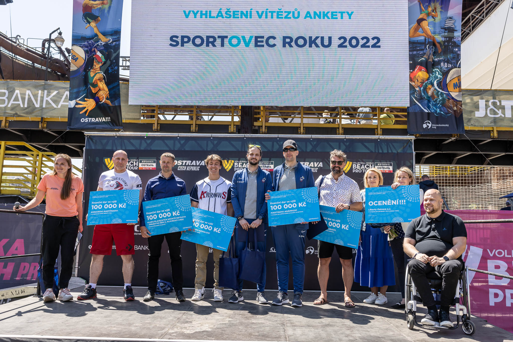 Sportovci roku 2022. Foto: Jiří Zerzoň